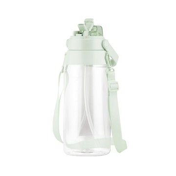 樂扣樂扣Tritan大容量背帶水壺2L-綠