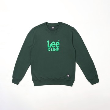 Lee 男款 大LOGO衛衣 大學T | X-LINE