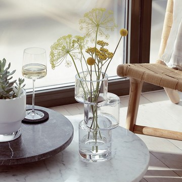 【LSA】TIER造型花瓶 中-透明