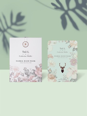 Toi:L * Catherine Muller Floral Hand Mask ( 5pcs )