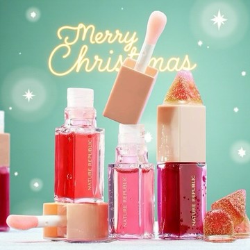 LINE禮物獨家新品💝【Nature Republic】鏡面釉光唇釉-3色可選 唇油 唇釉 生日快樂