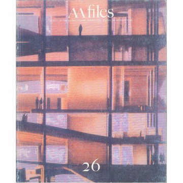 AA FILES NO.26 -9781870890519 絕版英文設計書 [建築人設計人的店-上博圖書]