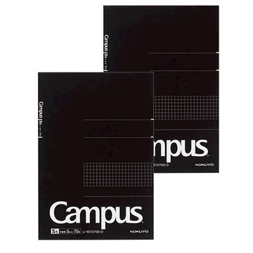 KOKUYO Campus 大人便條本A7 70張  方格  2本