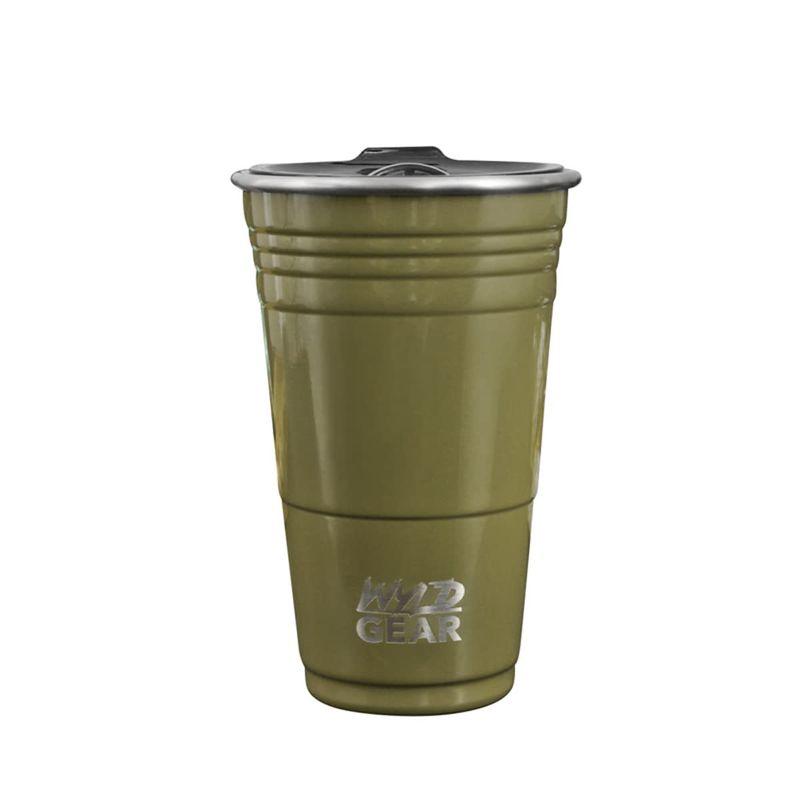 WYLDGEAR ワイルドギア WYLDCUP ワイルドカップ 保温・保冷 蓋付きカップ 16oz（473ml）OD GREEN