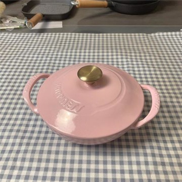 7x21cm宮廷煲琺瑯鑄鐵鍋煲湯鍋搪瓷鍋煲仔飯鍋多功能家用燉鍋