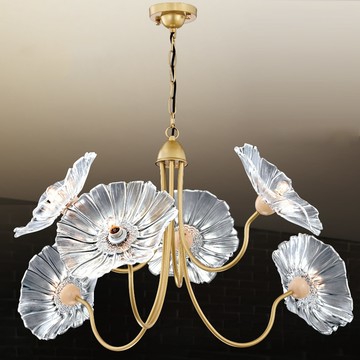 花朵玻璃造型吊燈  10-71201、71202、71203