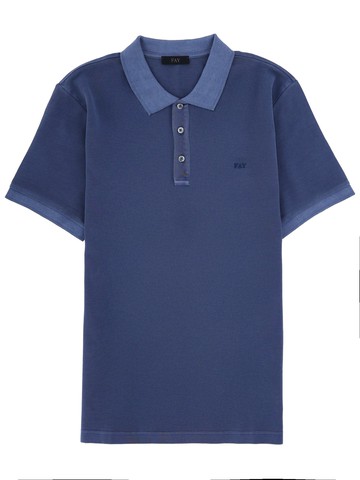 fay polo with logo