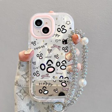 趣味文字哈哈適用OPPOA5Pro手機殼A3防摔A2/A1活力版A97/A96全包A93S新款A72/A58高級感A32創意支架A55保護套