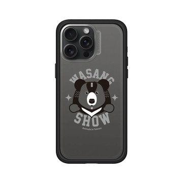 iPhone 15 Pro Max Mod NX 黑 - 花生騷 WasangShow - 黑熊