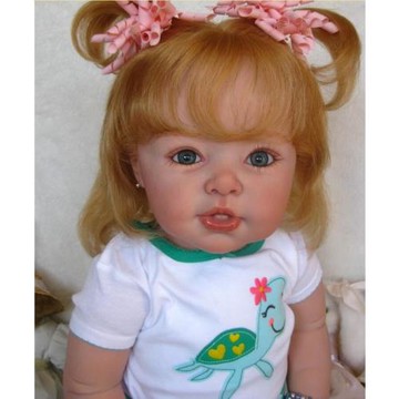 新款仿真嬰兒模具reborn doll kit 29inch  unpainted doll parts