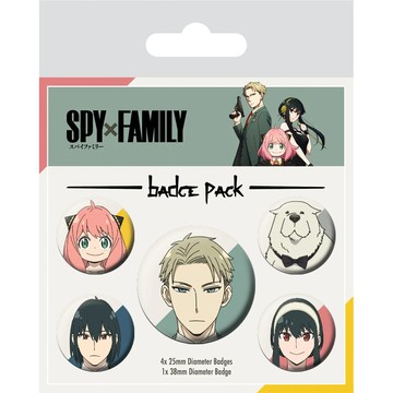 【間諜家家酒】主題徽章組/Spy X Family