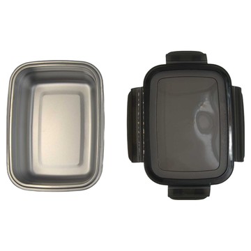 Mega 304不鏽鋼密封保鮮盒  17 x 12.5 x 6cm 550ml  2個