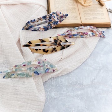 日本訂單復古風淑女好看大人感磨砂插梳發插1入