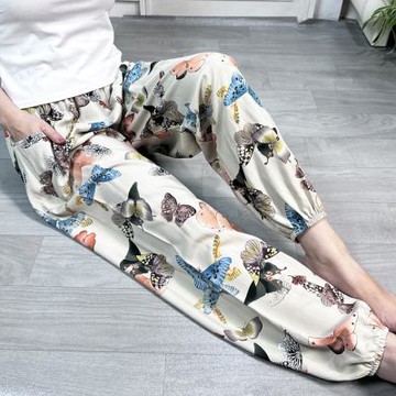 [韓國K.W.]韓國專櫃級韓式風潮柔棉稠家居褲睡褲(女睡衣/家居服/長褲/運動)