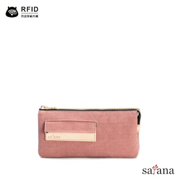 【satana】Soldier 多夾層拉鍊長夾-陶土紅-SOS1720-620