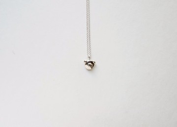 迷你小豬純銀項鍊