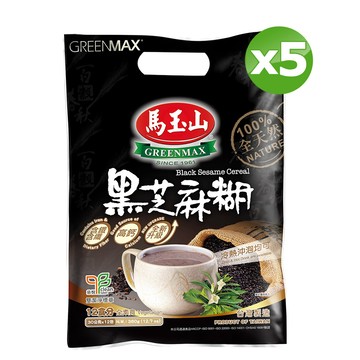 《馬玉山》黑芝麻糊(12入/袋)x5袋
