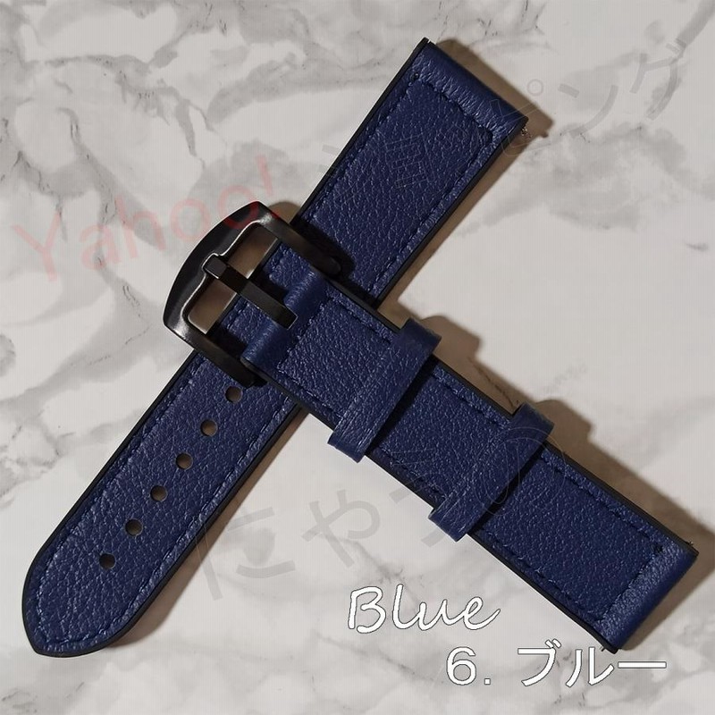 22mm 混ぜ合わ 腕時計 ベルト シリコン ラバー 時計 バンド 交換