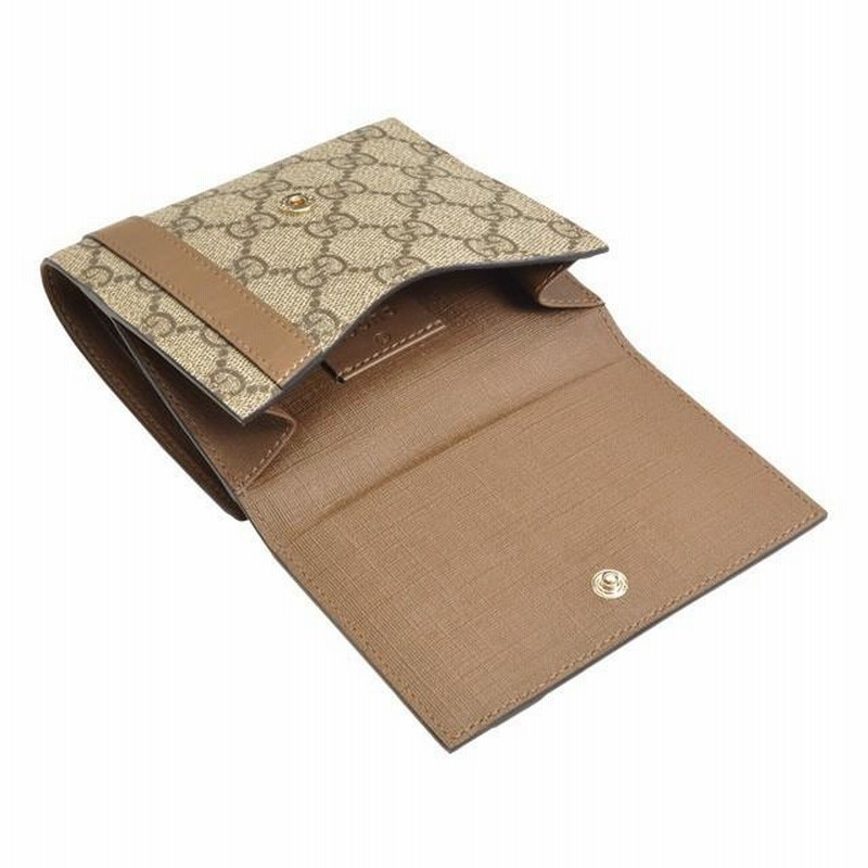 GUCCI グッチ　財布　二つ折り財布 グッチ 日本限定 ダブルG 二つ折り財布 ブラック レザー | GUCCI公式