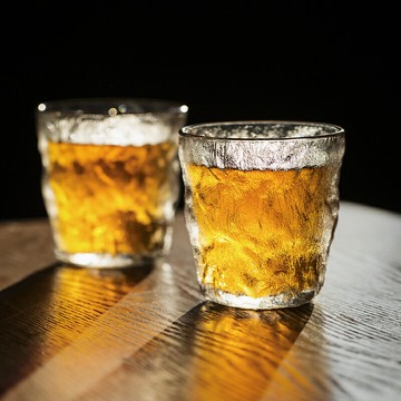 日式玻璃茶杯耐高溫加厚大容量功夫茶具泡茶主人杯個人單杯品茶杯