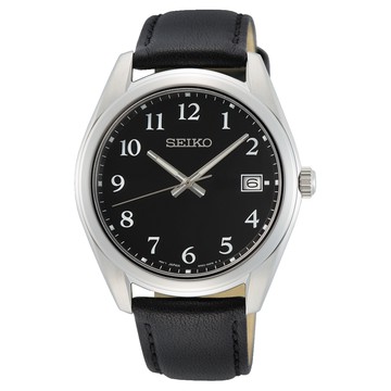 SEIKO 簡約經典藍寶石鏡面腕錶6N52-00F0C(SUR461P1)