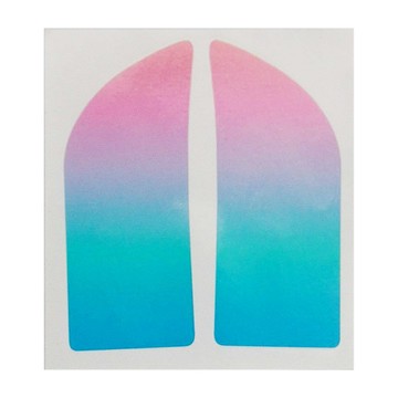 gogoro 2 S2 地燈膜 - 炫彩漸變 - 防刮耐磨  2片