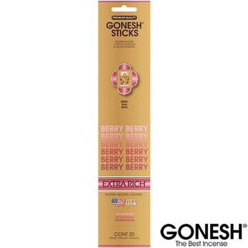 美國 GONESH BERRY BERRY 漿果 芳香精油 線香 (20枝入)