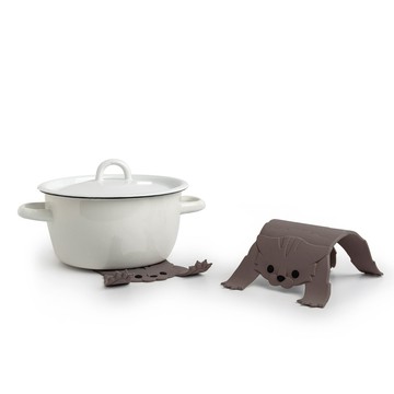 現貨 日本 OTOTO 怕怕貓 隔熱餐墊 鍋墊｜隔熱墊 防燙墊 餐桌墊 隔熱套 矽膠隔熱墊 日本進口
