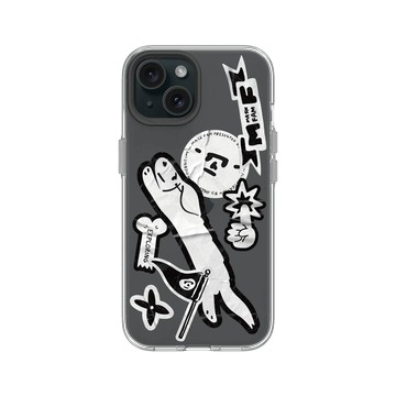 iPhone 15 Clear 透明 - Abei - Mask Fam貼紙大集合