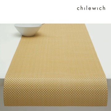 美國 Chilewich / 籃網編 桌旗 39*183 - 金色GILDED