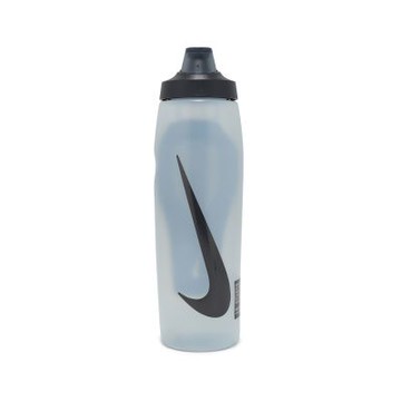 Nike 水壺 Refuel Bottle 32oz 半透明 黑 掀蓋 946ml 運動水瓶 N100767012-532