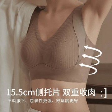 【WYZ】全罩杯調整型內衣女大胸顯小文胸防下垂大尺碼無痕收副乳女士胸罩