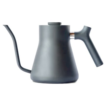 FELLOW STAGG Mini 迷你不鏽鋼測溫細口手沖壺 壺身及蓋子304頂級不鏽鋼  600ml  1個  黑色