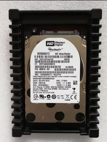 惠普HP工作站500G企業級專用萬轉硬盤685818 683544-001迅猛龍WD