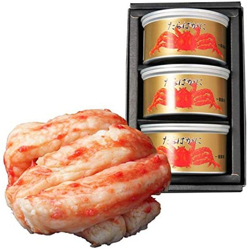 マルヤ水産 たらばがに 一番脚肉 缶詰 (100g) (3缶ギフト箱入)