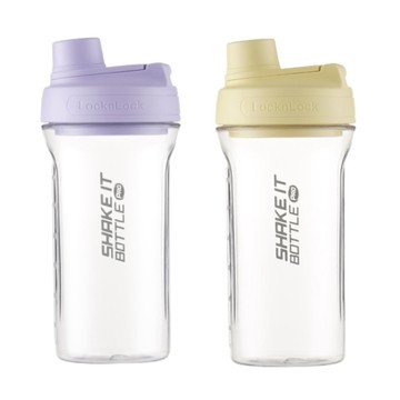 樂扣樂扣LocknLock Tritan 扣環隨身瓶(850ml)-紫/黃