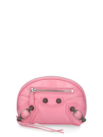 Xs Le Cagole Leather Makeup Bag