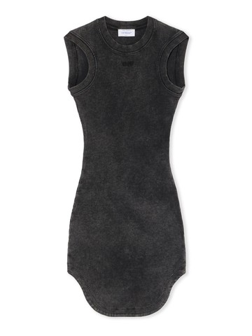 off-white mini dress "off stamp"