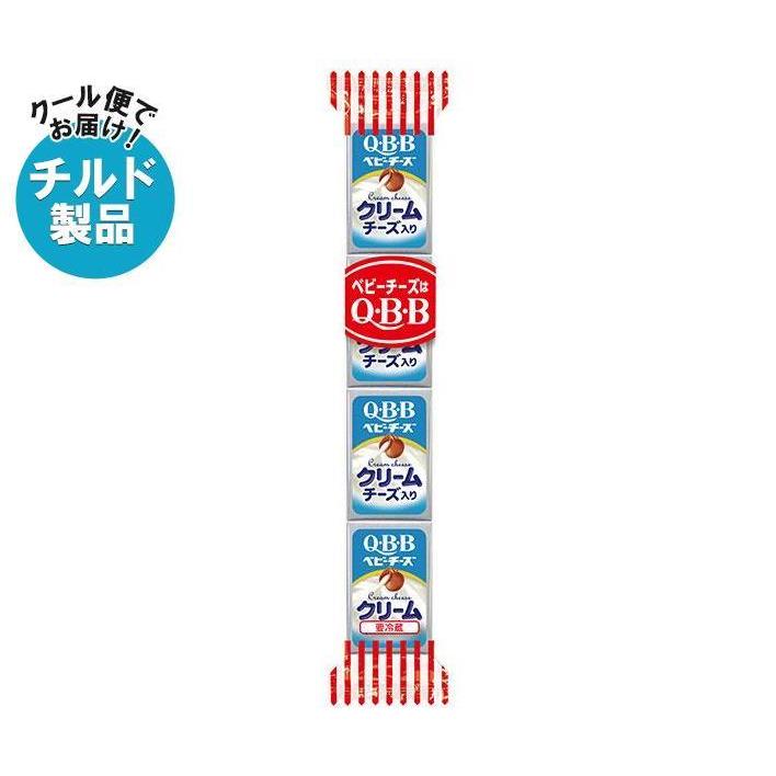 QBB クリームチーズ入りベビー 54g(4個)×25個入×(2ケース)｜ 送料無料