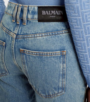 Balmain Low-rise bootcut jeans