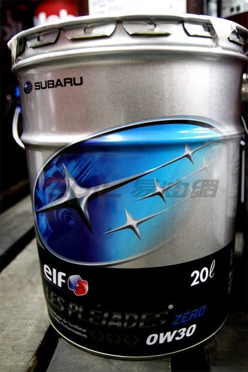 SUBARU ELF 0W30 原裝進口機油 速霸陸 20L【299免運領券再享折扣】