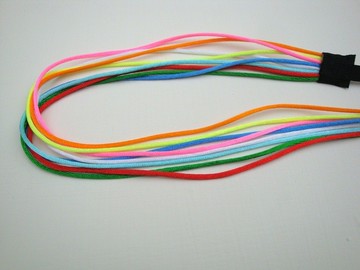 細緞繩多圈式髮帶