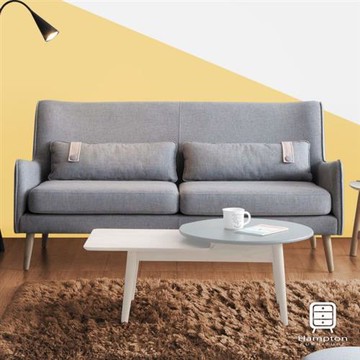 【Hampton 漢汀堡】查理斯三人位沙發(一般地區免運費/三人沙發)