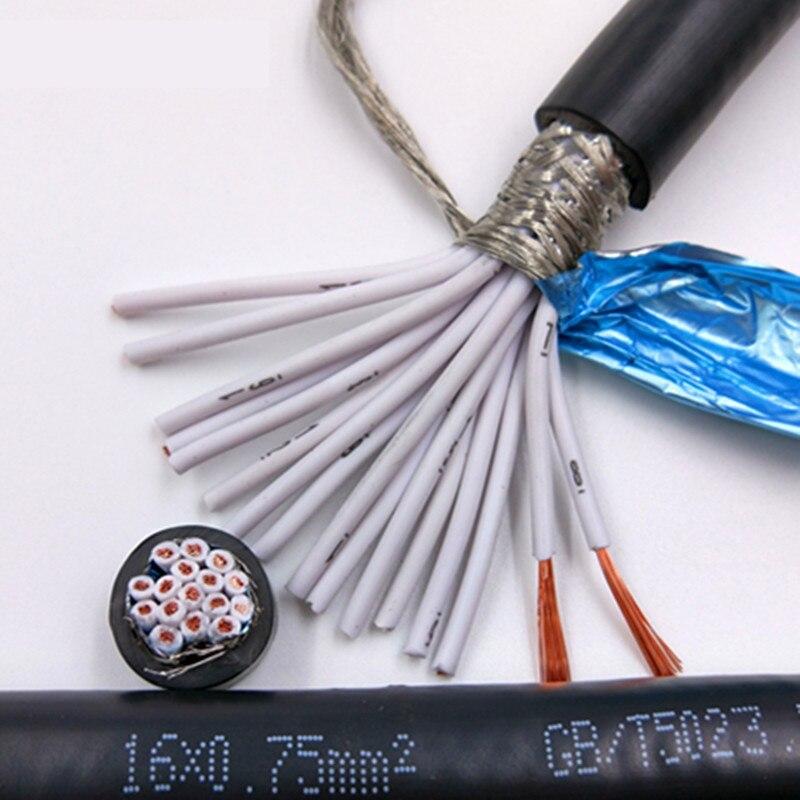 ケーブル18awg,シールドケーブル2 8コア,26 24awg 22awg 20awg,10〜24コア,純粋な銅製rvp制御ワイヤー