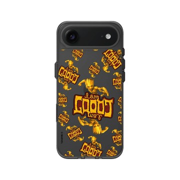iPhone Air Clear (相機按鈕) 酷墨灰 - 迪士尼-漫威 Marvel - 格魯特-I Am Groot！