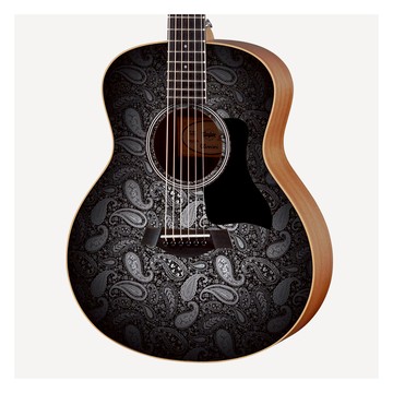 Taylor GS mini E SE PBP 36吋 雲杉木面板 沙比利木背側 Black Paisley Burst 黑色變形蟲 面單板 民謠吉他 旅行吉他 特別版