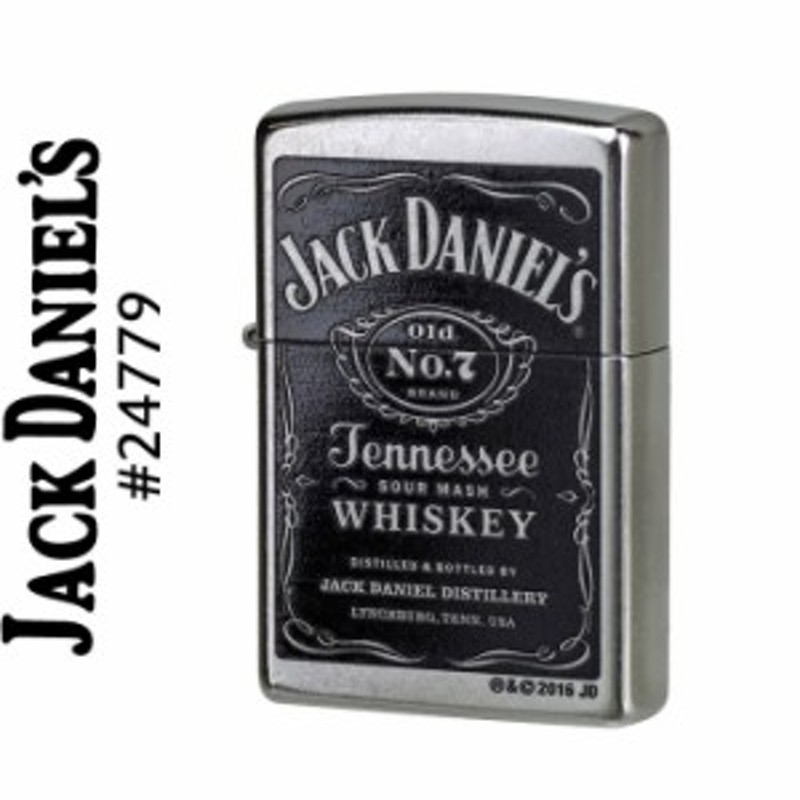 ジャックダニエルジッポー Jack Daniels Old No. 7 Label 24779 ジッポ