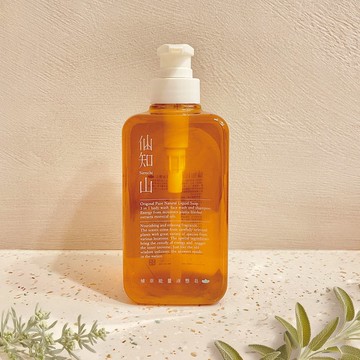 仙知山 靈艾植萃液態皂  (洗沐三合一 洗臉 淨化 艾草 天然)