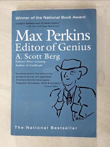 【書寶二手書T9／歷史_JL3】Max Perkins: Editor of Genius_Berg, A. Scott