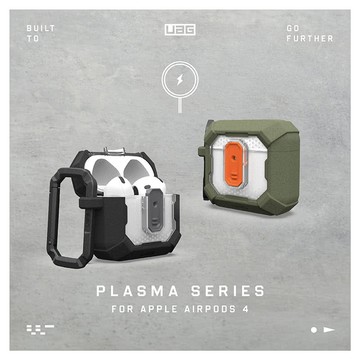 UAG AirPods 4 磁吸耐衝擊經典保護殼(支援MagSafe無線充電)